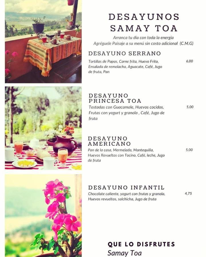 Hotel Samay Toa Otavalo Exterior foto